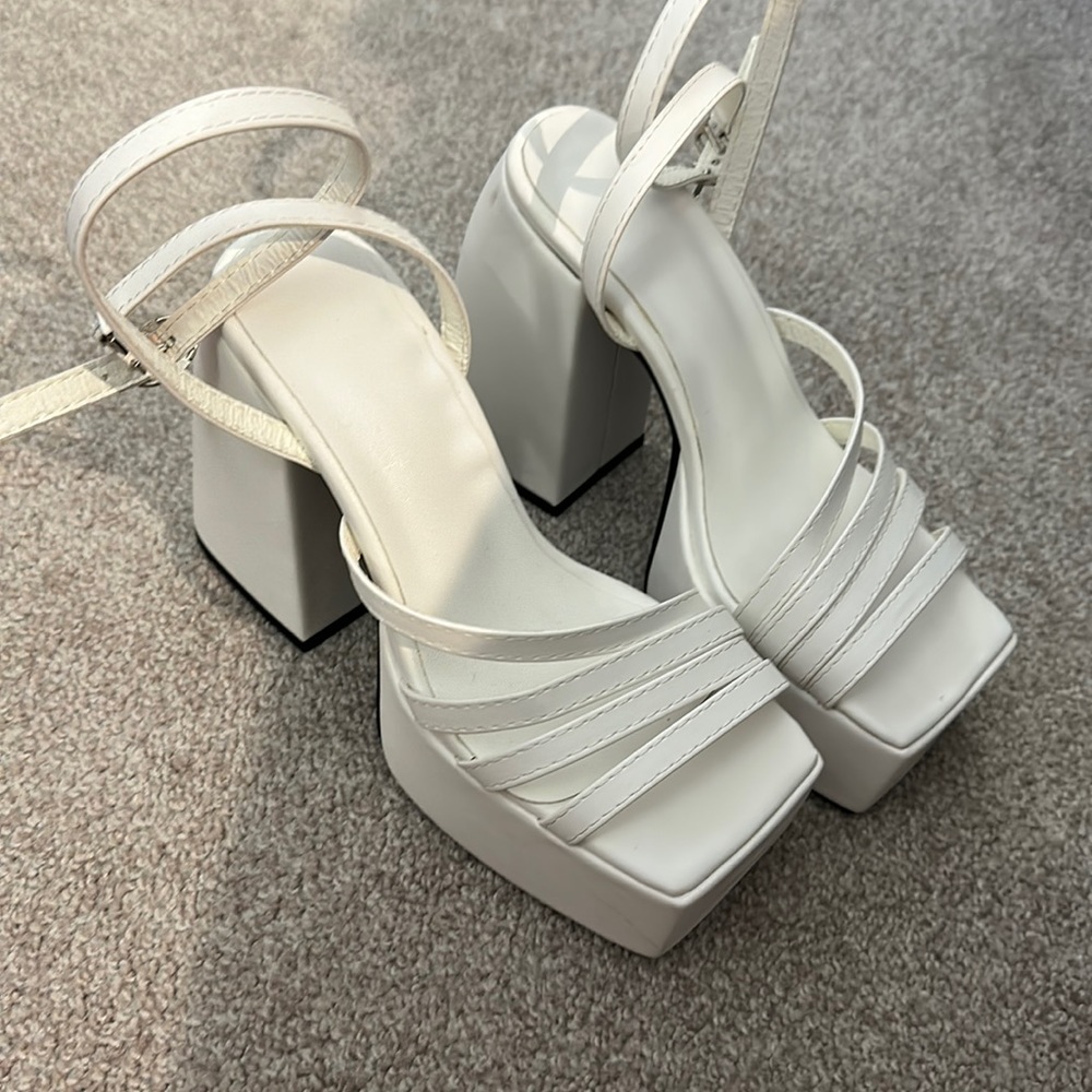White heels